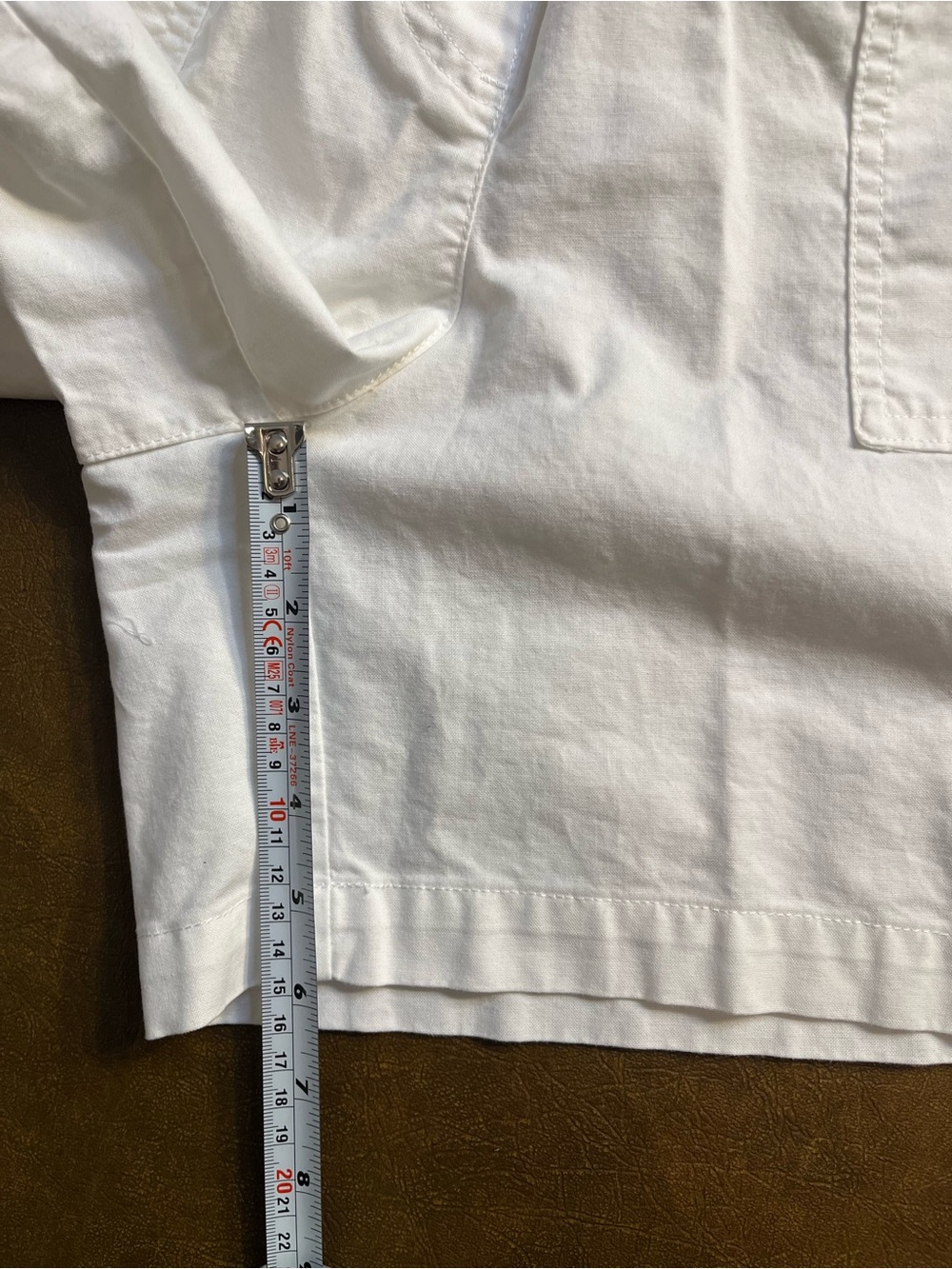 L.L. Bean Canvas Shorts in White Women’s Size Medium - Picture 7 of 7